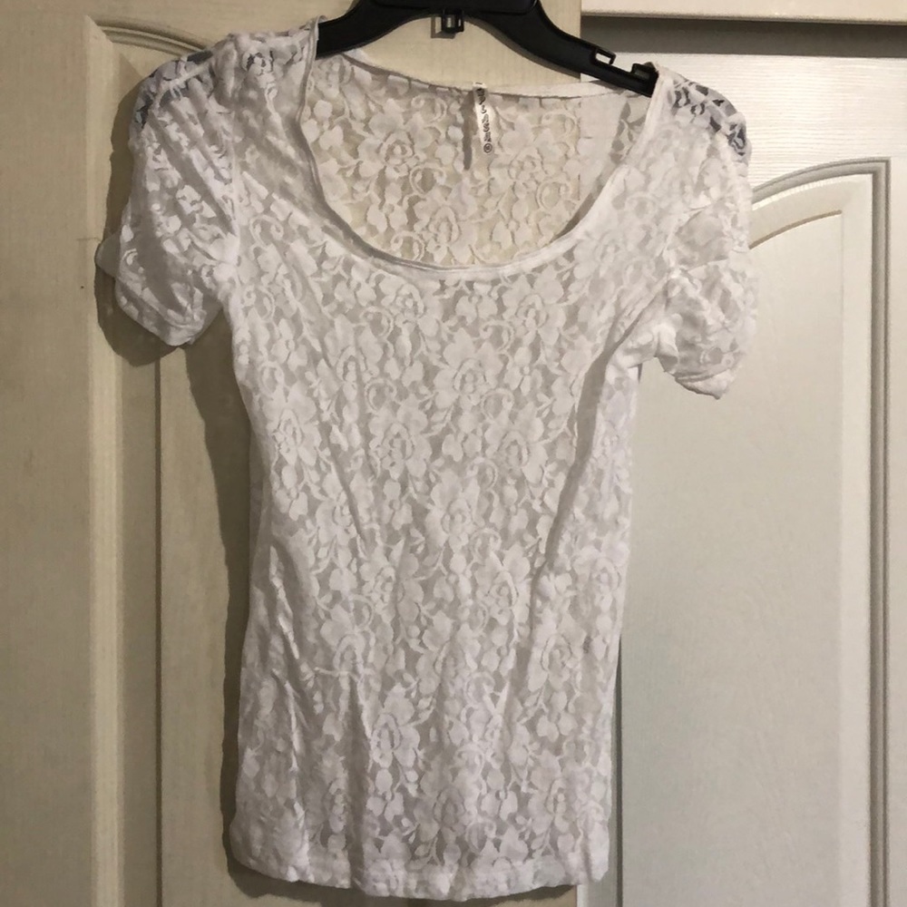 Lace tee
